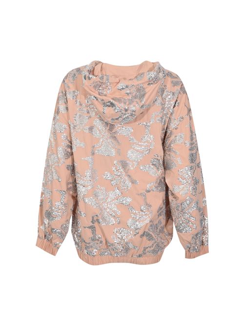 Bomber Maracuja con ricamo floreale in paillettes PINKO | 106507 A367NS3